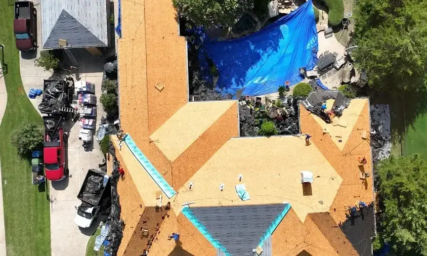 Professional Roof Repair being performed in Lebanon